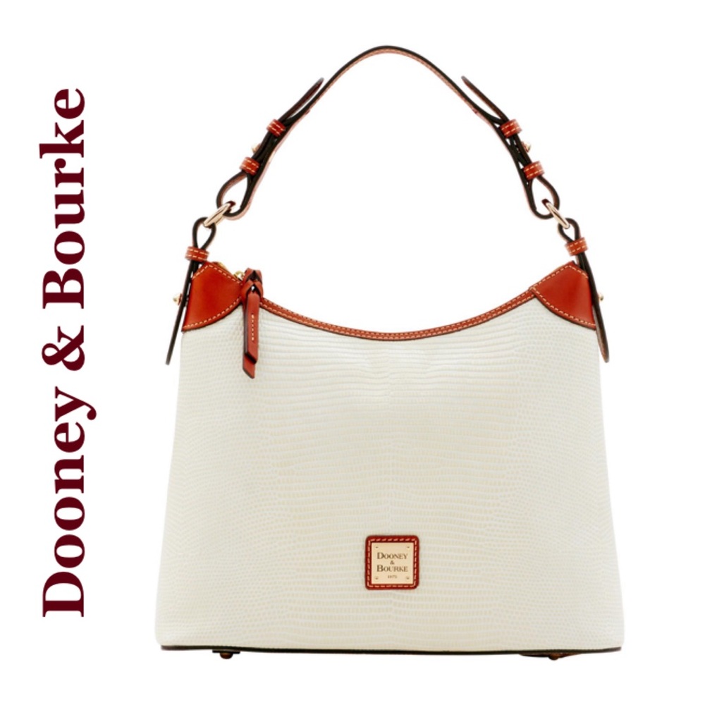 Dooney & Bourke 💯 Embossed Leather Hobo Bag